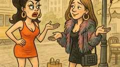 Banc: Două pițipoance stau de vorbă...